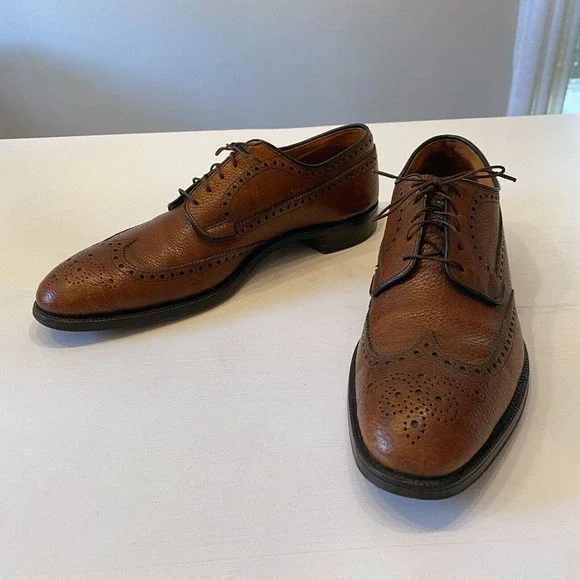 Alan McAfee | Shoes | Alan Mcafee Mens Dark Brown Wing Tip  display picture 1